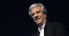 Foto de archivo, tomada el 27 de noviembre de 2014, del expresidente de Uruguay Tabaré Vázquez. FOTO AFP