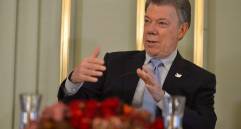 El discurso de Santos se dará luego de recibir el premio Nobel este sábado a las 7 de la mañana, hora colombiana. FOTO Colprensa
