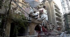 Este viernes fueron halladas nuevas víctimas en la denominada “zona cero” de Beirut. FOTO EFE