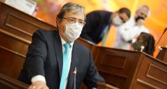 La mayoría del Senado también respaldó al ministro Carlos Holmes Trujillo en el debate de control político citado por Roy Barreras. FOTO Colprensa