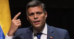 Leopoldo López pide respaldo de la comunidad internacional a la Asamblea Nacional para que continúe en funciones. FOTO Getty
