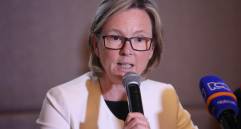 Patricia Llombart, Embajadora de la Unión Europea en Colombia. FOTO: Colprensa