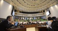 Alfredo Ramos, corporado del Centro Democrático, en el recinto del Concejo de Medellín. FOTO ARCHIVO