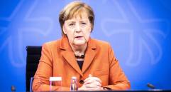 La dirigente conservadora constató los “muy numerosos fallecimientos” debidos a la epidemia del covid-19, y el “crecimiento exponencial” de las infecciones. Foto: EFE