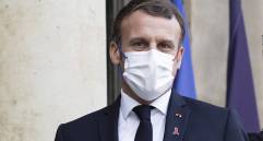 El mandatario francés Emmanuel Macron ha sido diagnosticado positivo por coronavirus. FOTO AFP