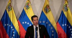 Guaidó dijo en su mensaje que, más que abonar a la solución de la acuciante crisis que atraviesa el país, el evento elevará las diferencias entre el chavismo y la oposición. Foto: EFE