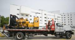 Las máquinas tienen la capacidad para abastecer de energía a un equivalente de 200 casas habitadas. Foto: Cortesía