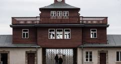 La puerta de entrada al antiguo campo de concentración de Buchenwald. FOTO AFP