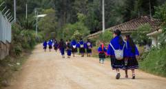 Imagen de referencia sobre los indígenas Misak del Cauca. FOTO COLPRENSA / DANE