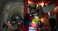 La mina cuenta con 37,5 kilómetros de desarrollo subterráneo, cuatro veces más que la longitud del túnel de Oriente. FOTO cortesía