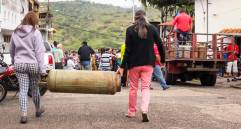 Esta es la ciudad de San Cristóbal, al lado venezolano de la frontera, en el estado Táchira. FOTO EFE