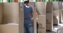 Pese a que el voto en blanco no superó ni siquiera el 10 % de la votación total, fue una expresión de disentimiento entre las dos opciones que estaban en juego este 17 de junio. FOTO edwin Bustamante