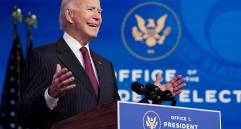 El presidente electo Joe Biden se mostró dispuesto a entablar conversaciones con Maduro y aliviar las sanciones contra Venezuela FOTO AFP