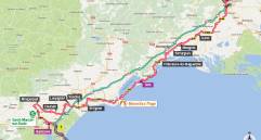 Etapa 2: 203 kilómetros entre Nimes-Gruissan 