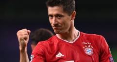 El delantero polaco también fue el máximo goleador de la Bundesliga con 34 anotaciones. FOTO EFE