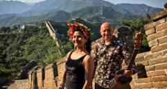 Carlos “Cuco” Rojas junto a su compañera sentimental, la cantante Ana Veydó. Foto: Instagram cimarroncolombia.