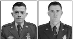 Los uniformados adelantaban labores de inteligencia contra el crimen organizado. FOTO: COLPRENSA