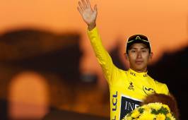 Egan Bernal, dueño del Tour de Francia