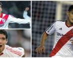 Juan Pablo Ángel, Falcao García y Teófilo Gutierrez son jugadores colombianos que han pasado por River Plate. FOTOS archivo