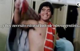 El adiós de la AFA a Maradona
