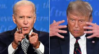 Biden y Trump, listos para enfrentarse en el último debate