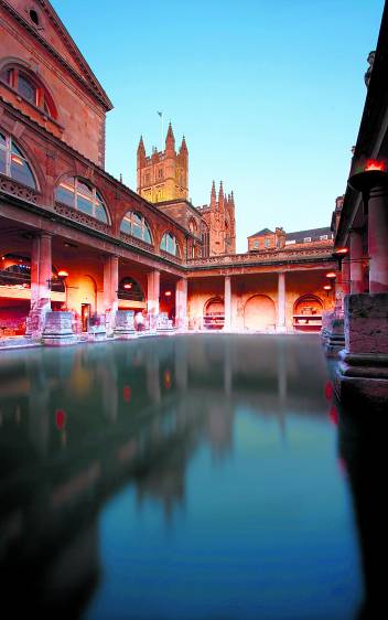 Un baño romano para recorrer Bath