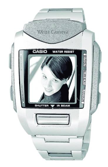 El primer reloj con cámara. FOTOS CORTESÍA