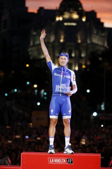 Supermán López, el mejor joven de la Vuelta a España