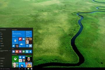 Así se ve el botón de inicio de Windows 10