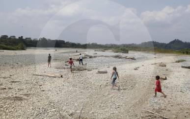 Las sorpresas que trajo el bajo nivel del río Cauca