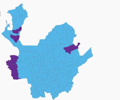 Duque ganó en todos los municipios de siete de las nueve subregiones del departamento. Duque ganó en todos los municipios de siete de las nueve subregiones del departamento.