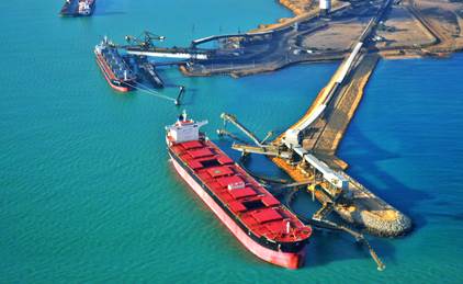 En el primer semestre de 2020 Cerrejón exportó 9,5 millones de toneladas de carbón. Foto cortesía Cerrejón