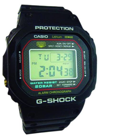 El reloj que no se rompe si se cae