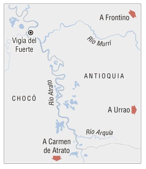 El Eln busca colarse del Chocó a Venezuela