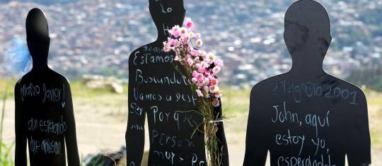 En la Comuna 13 esperan que la JEP dicte medidas cautelares para proteger sus desaparecidos. FOTO Archivo Donaldo Zuluaga