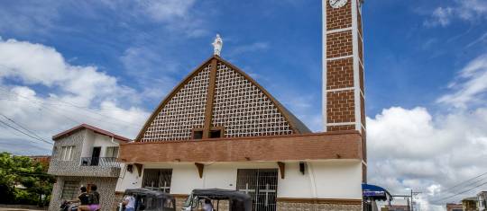 Vegachí es un municipio plano a orilla de carretera, pero solo tiene habilitada una entrada de 13 que hay. FOTO Juan Antonio sÁNCHEZ