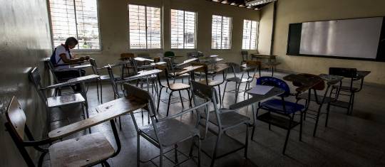 De 4.400 instituciones privadas en el país, menos del 20% estaría capacitado inicialmente para realizar alternancia. FOTO jaime pérez