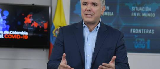 Iván Duque, presidente de Colombia. FOTO: COLPRENSA