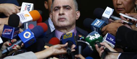 El fiscal de Venezuela Tarek William Saab es una de las personas más cercanas al presidente Nicolás Maduro. FOTO Getty