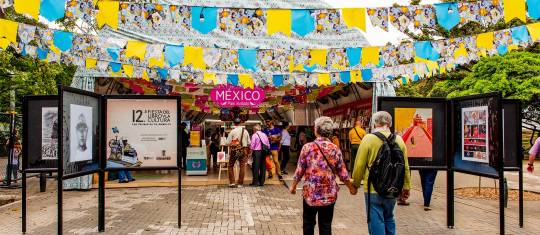 Como parte de la muestra comercial, en la Fiesta habrá 106 espacios para expositores. FOTO cortesía Fiesta del Libro. 