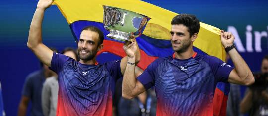 Cabal y Farah ganaron su quinto título del año. FOTO: USA TODAY