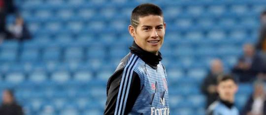 Everton de Inglaterra, opción para que James Rodríguez muestre que aún tiene fútbol y cabeza para mantenerse en la élite europea. FOTO EFE