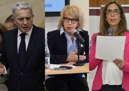 Escándalo de Odebrecht generó polémica entre Álvaro Uribe, Cecilia Álvarez-Correa y Gina Parody. FOTO MONTAJE