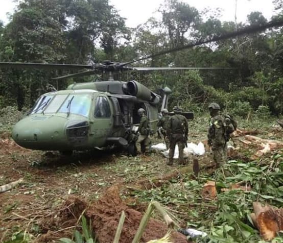 Este jueves, 21 de diciembre, se confirmó la muerte de alias Guacho. FOTO COLPRENSA