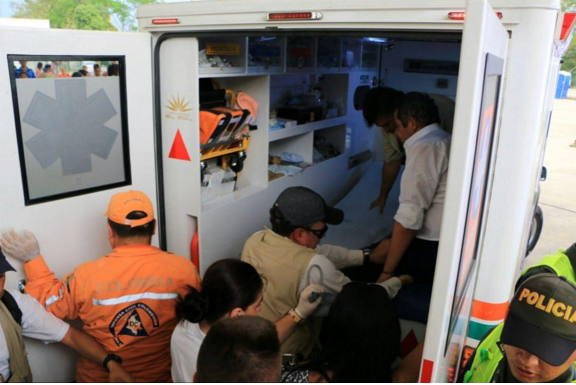 El Vicepresidente fue trasladado a la clínica Ardila Lülle. FOTO COLPRENSA