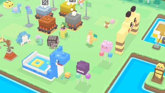 Así se ve Pokémon Quest en Nintendo Switch. FOTO: Pokémon