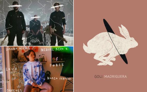 Volcán presenta La Sombra, Soy Emilia entrega Hecho en Casa y Goli lanza Madriguera, un EP de cuatro canciones. FOTOS CORTESÍA DE LOS ARTISTAS