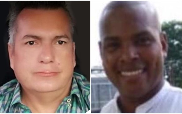 León Jairo Rendón (izquierda) fue encontrado en el rÃo Atrato el pasado martes, mientras que el cuerpo de Robinson Romaña (derecha) fue ubicado ayer. FOTOS CORTESÃA.