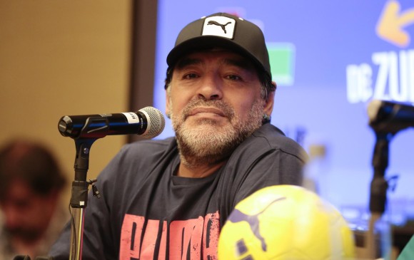Maradon aseguró que en la Asociación de Fútbol Argentino, AFA “hay muchas cosas que están al revés”. FOTO Archivo Colprensa