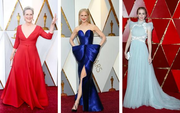 Meryl Streep, Nicole Kidman y Emily Blunt. FOTOS EFE y AFP Meryl Streep, Nicole Kidman y Emily Blunt. FOTOS EFE y AFP